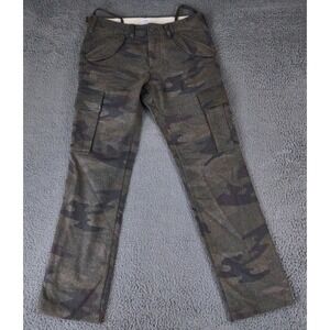 Gap Pants Mens 30x30 Wool Camo Cargo Mark Mcnairy Slim Fit Straight Leg Vintage‎